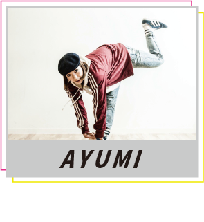 AYUMI/Team Japan強化指定選手